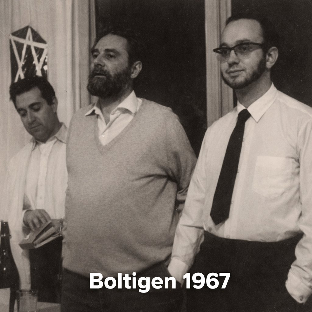 Boltigen 1967 Lynclair, Manitou et le Rav D.Gotlieb